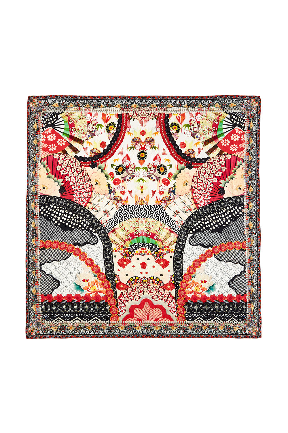 CAMILLA LARGE SQUARE SCARF VINTAGE VIXEN