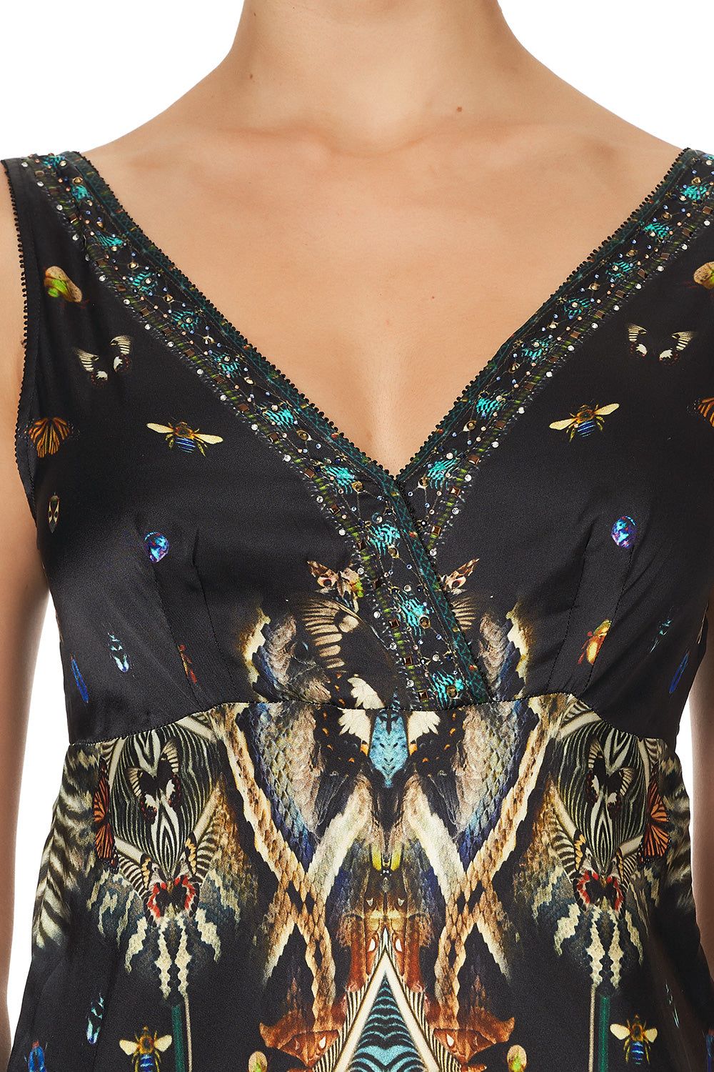 WIDE STRAP CROSS FRONT CAMI MATERNAL INSTINCT