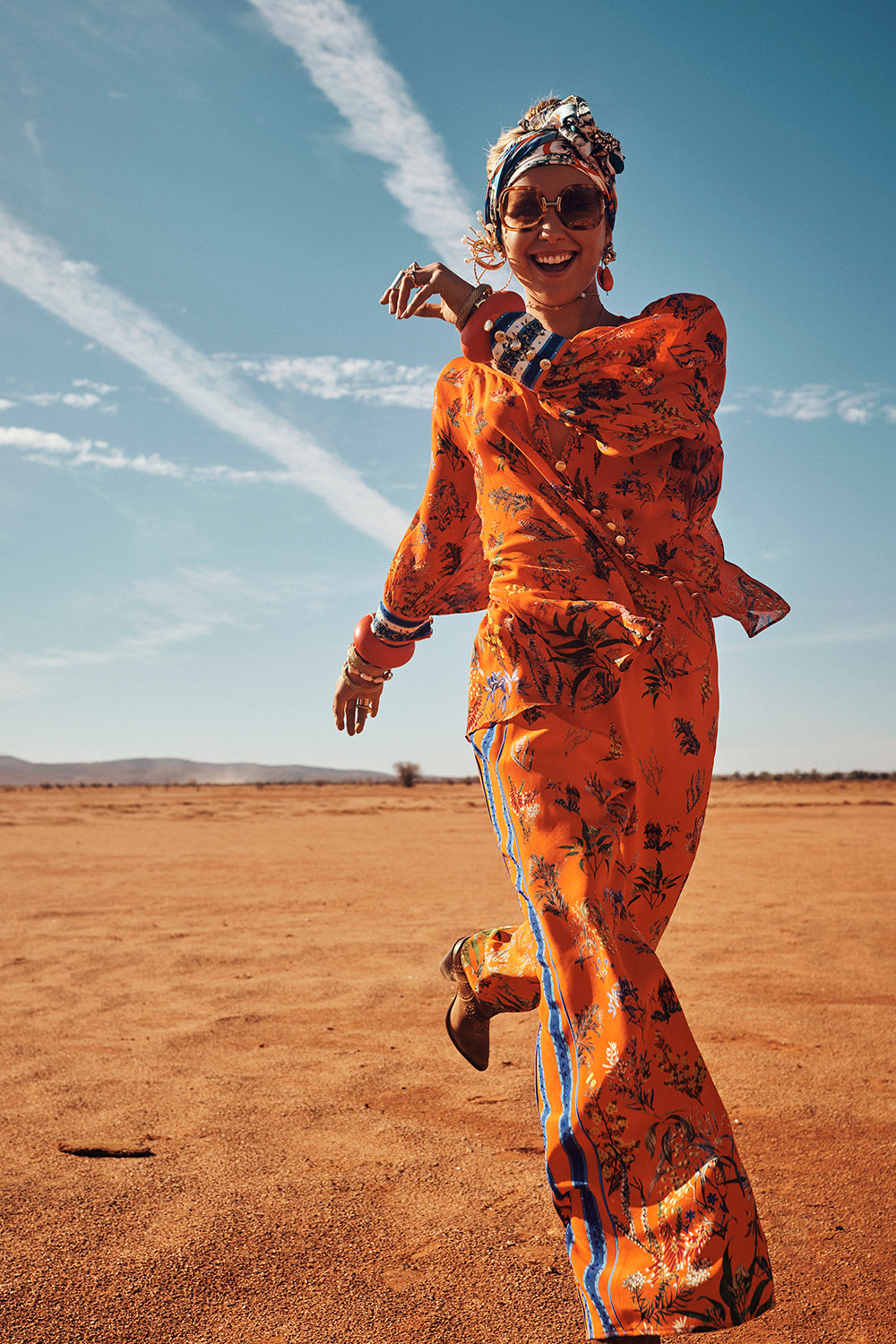 DRAWSTRING PANT WITH SIDE PANEL GONE COAST