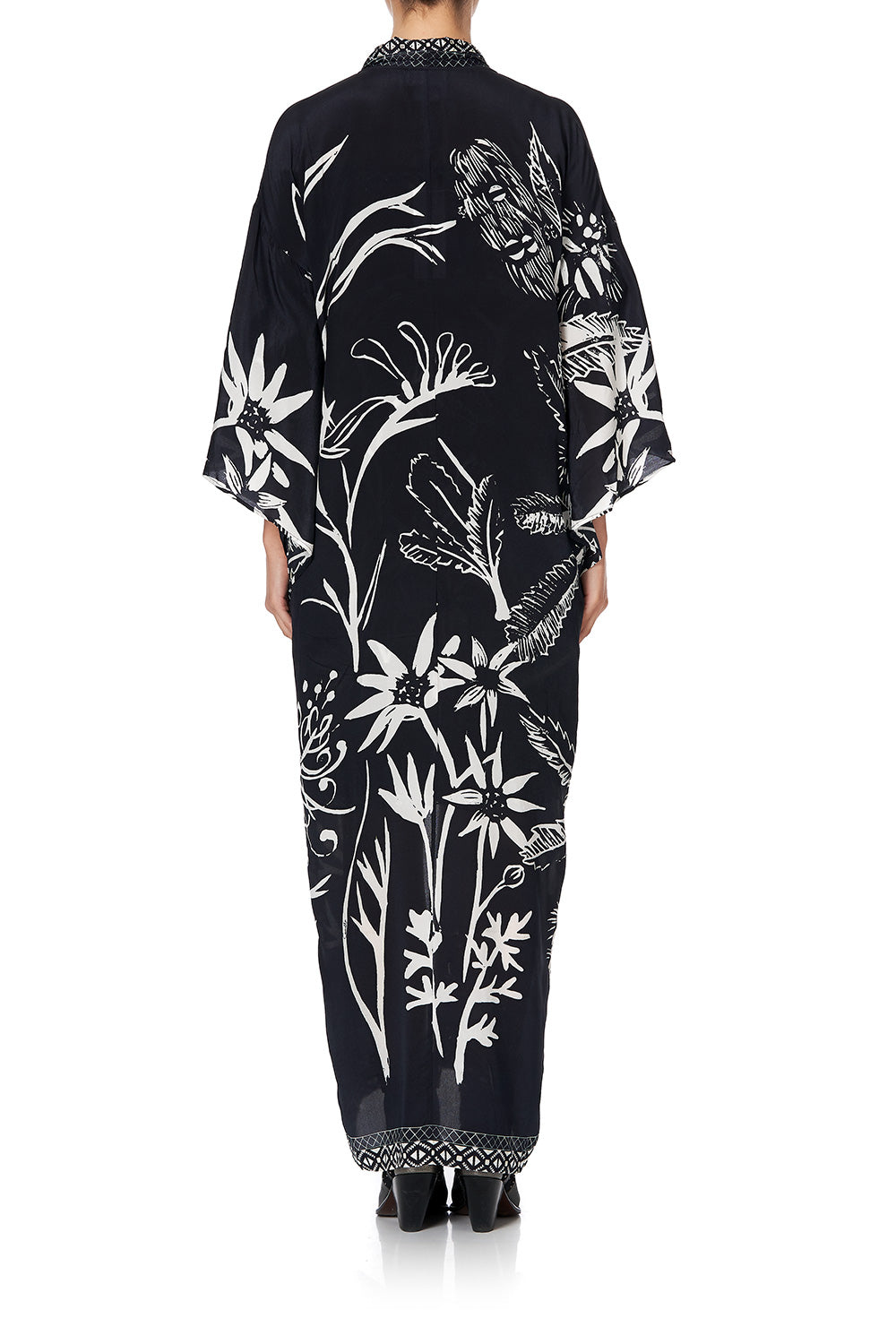 KIMONO COAT BOTANICAL BANDITS