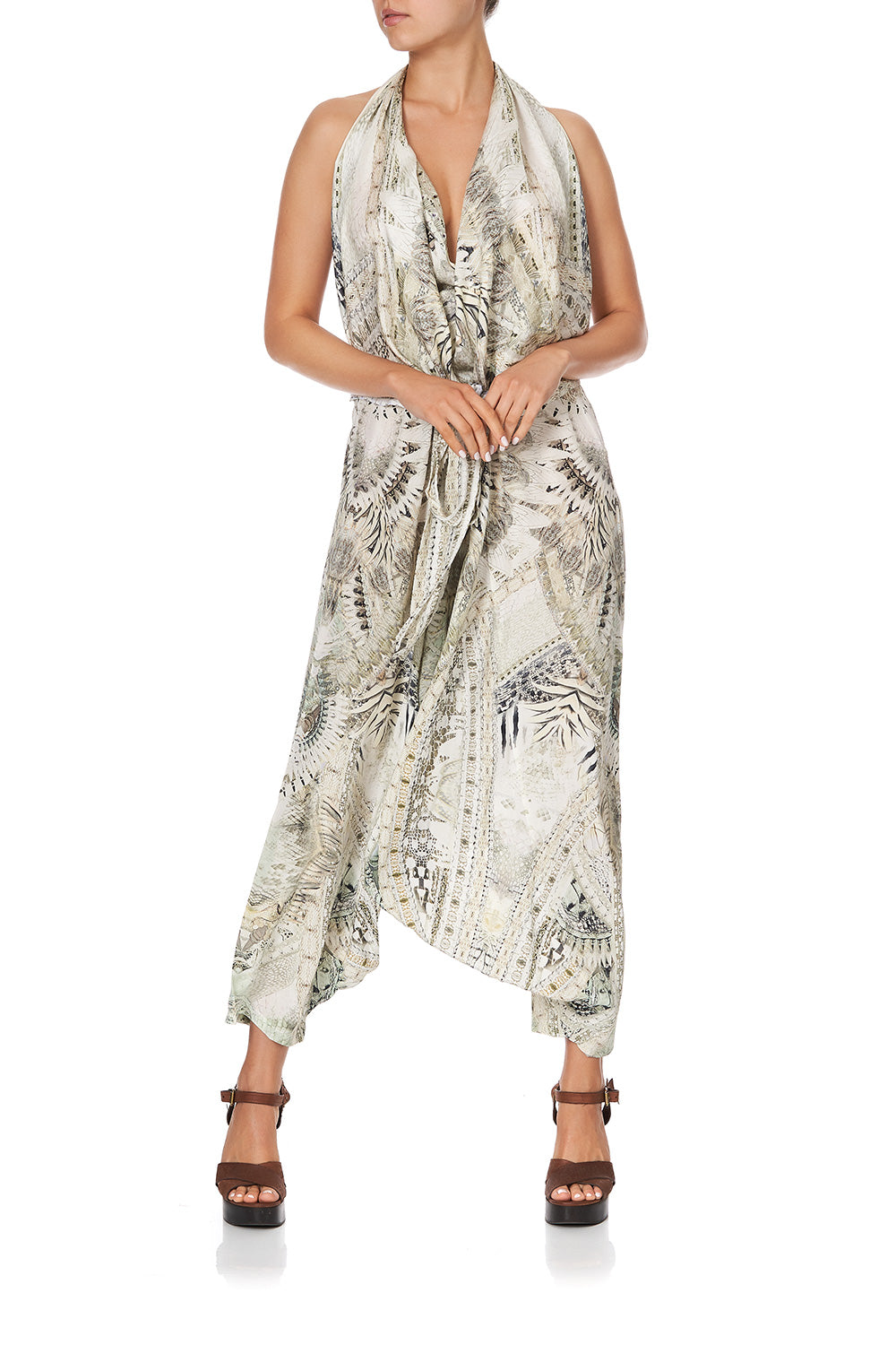 LARGE SQUARE SCARF DAINTREE DREAMING