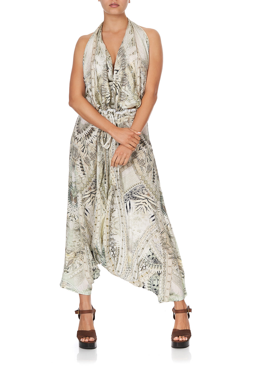 LARGE SQUARE SCARF DAINTREE DREAMING