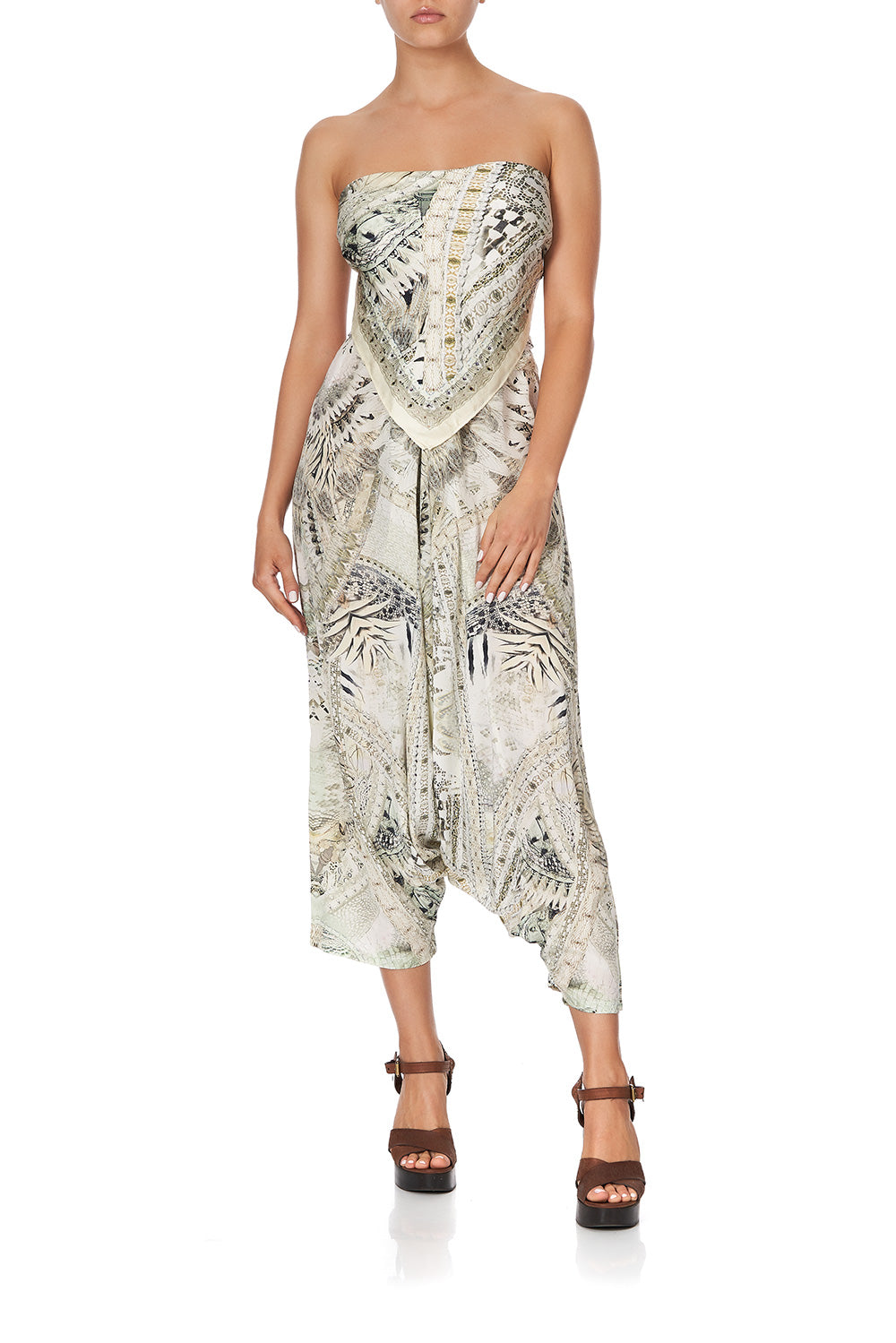 LARGE SQUARE SCARF DAINTREE DREAMING