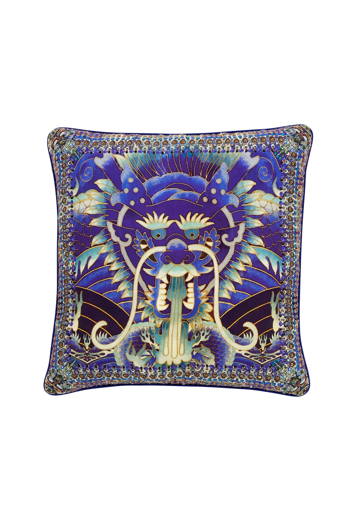 WHATS YOUR POISON LARGE SQUARE CUSHION