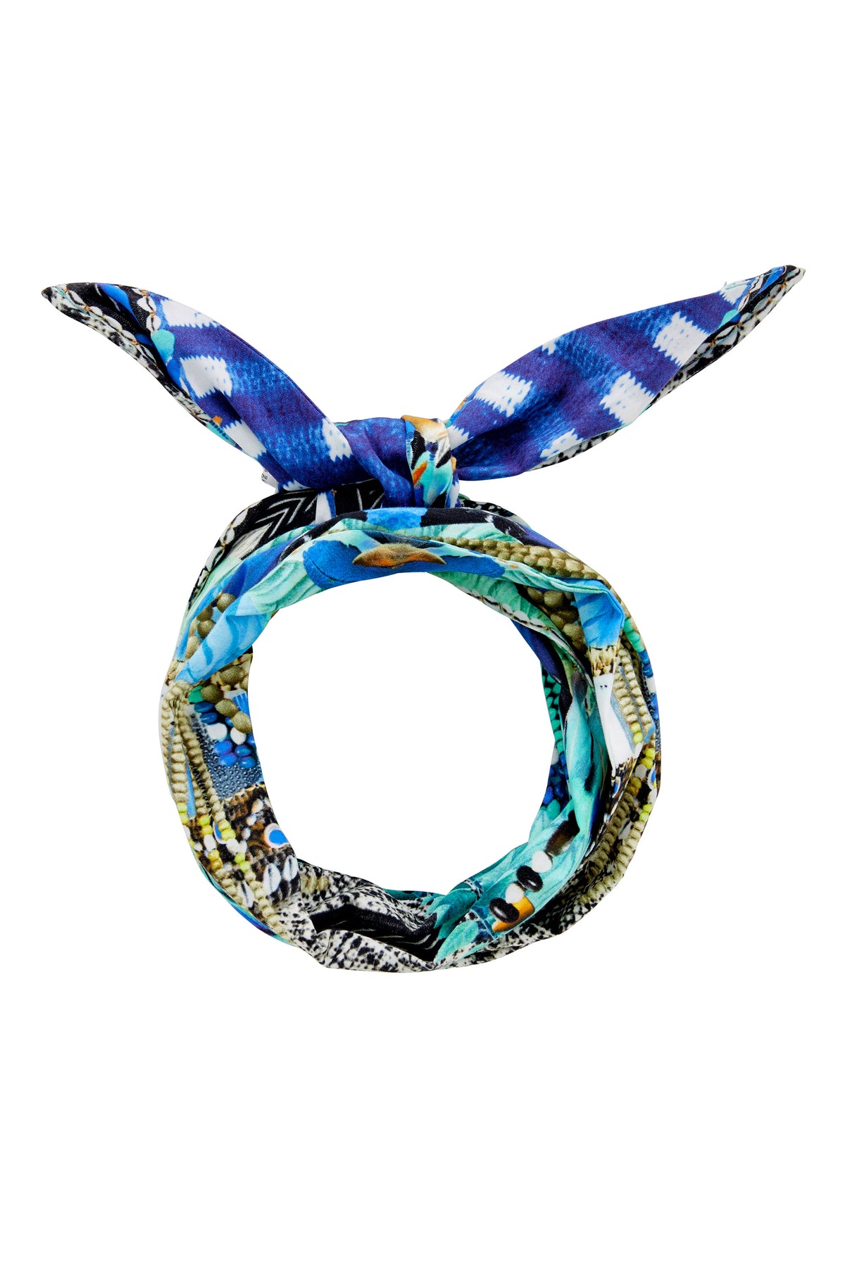 LEAVE ME WILD WIRE WRAP HEADBAND