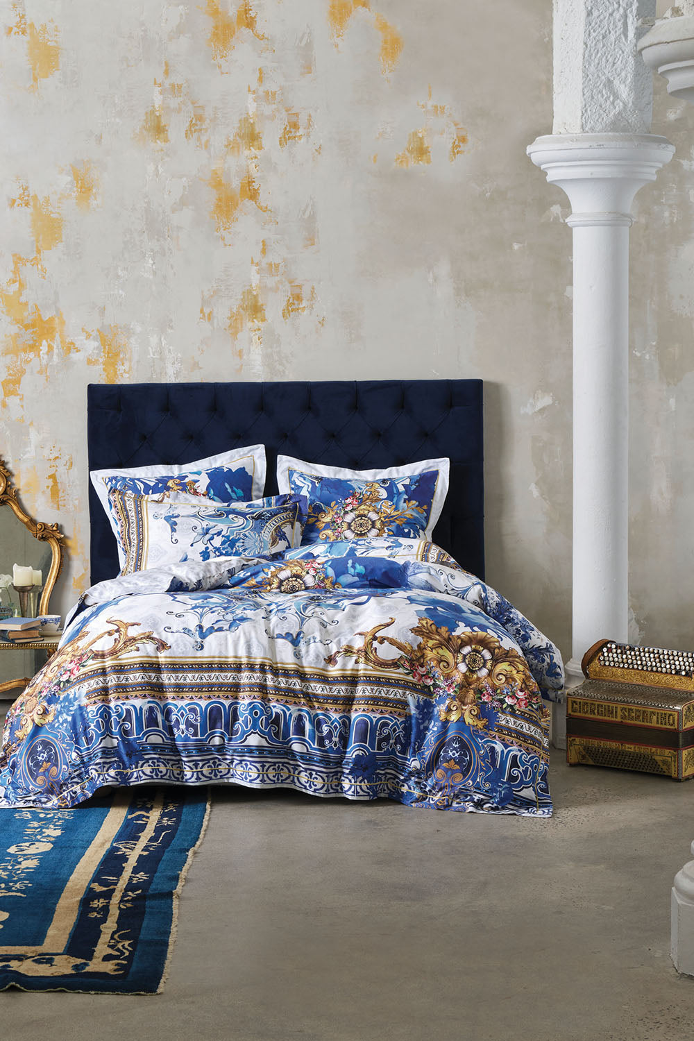 SUPER KING BED QUILT COVER SET SAINT GERMAINE