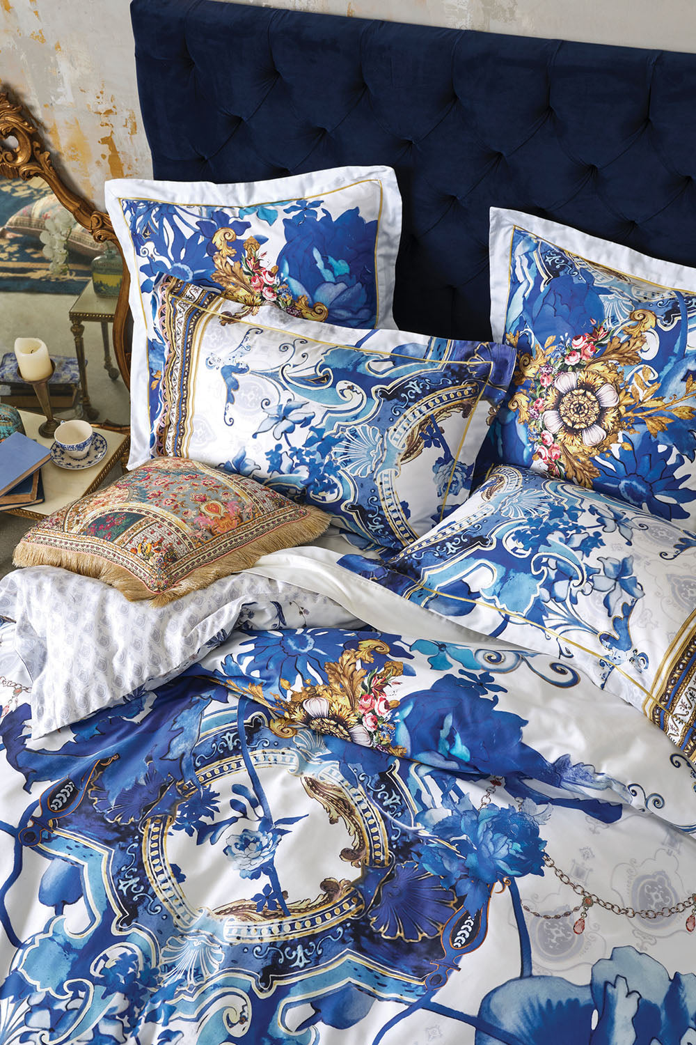 QUEEN BED QUILT COVER SET SAINT GERMAINE