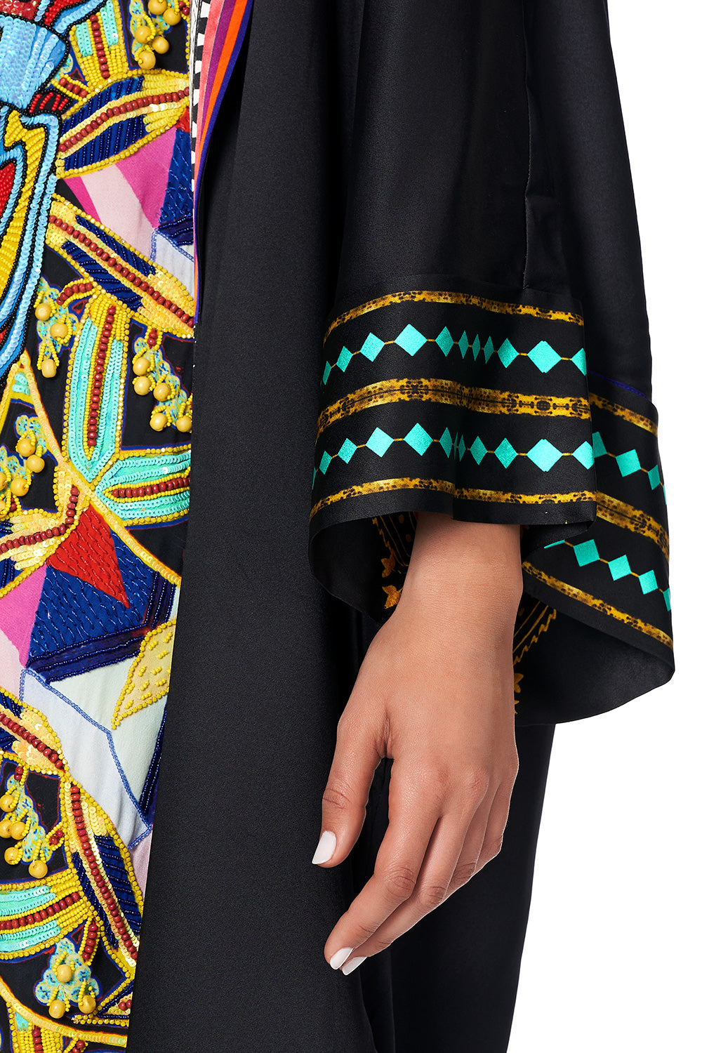 LONG ROBE WITH NARROW COLLAR ARNOTTS