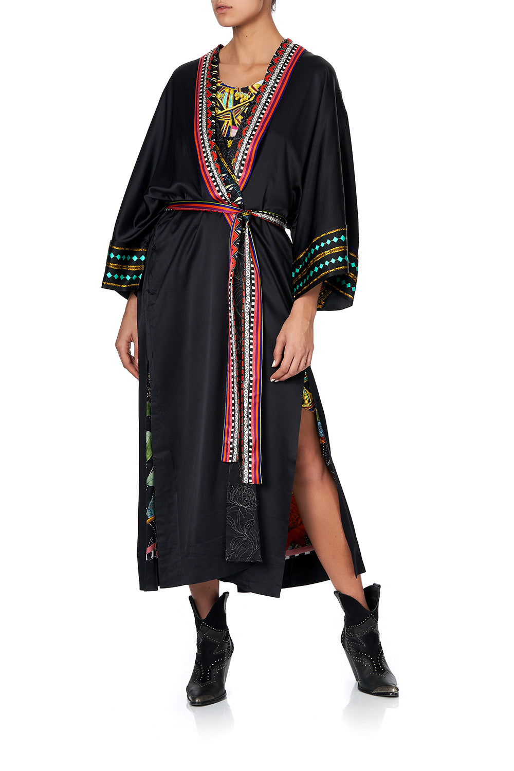 LONG ROBE WITH NARROW COLLAR ARNOTTS