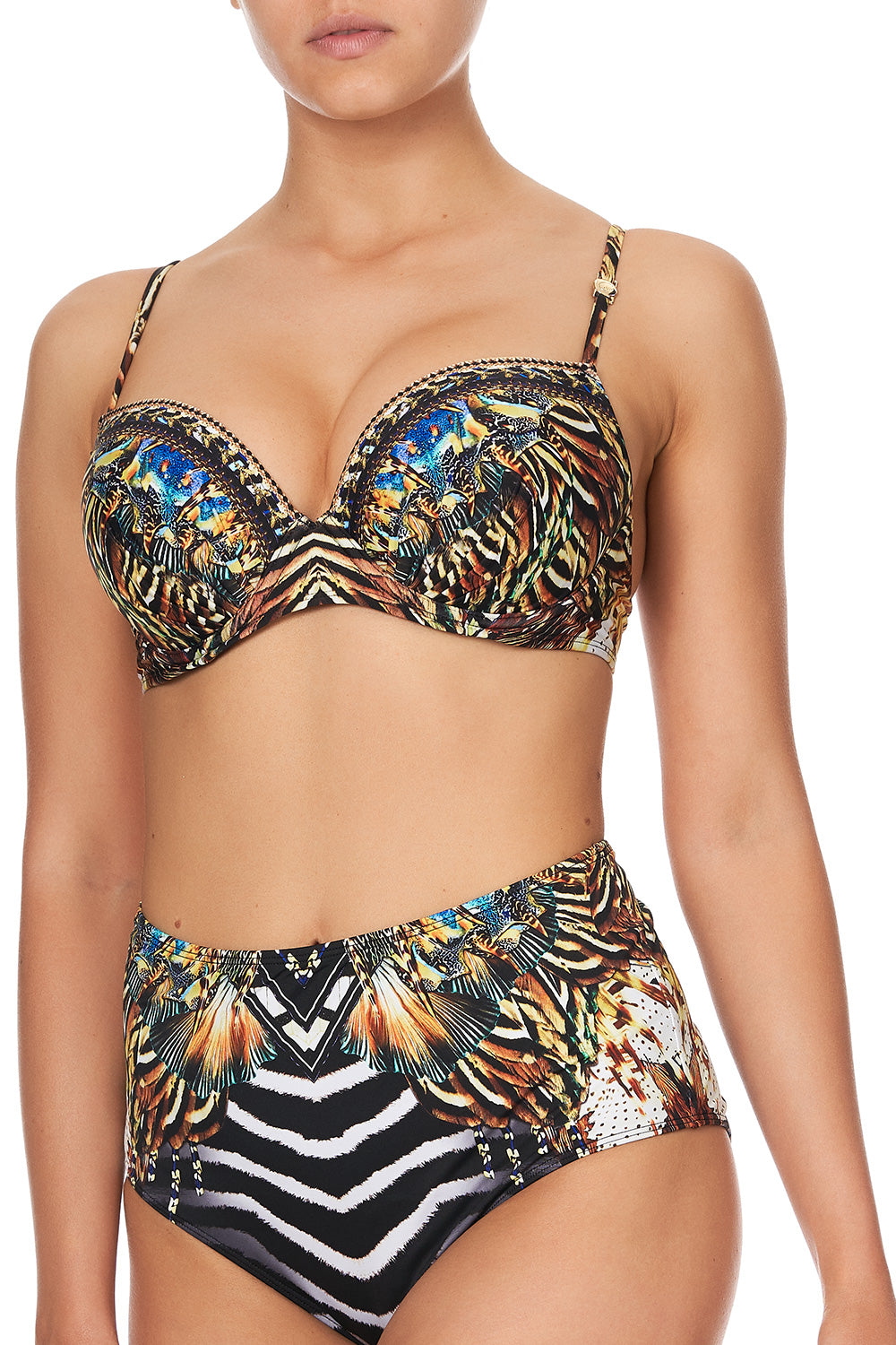 MOULDED PLUNGE BRA LOST PARADISE