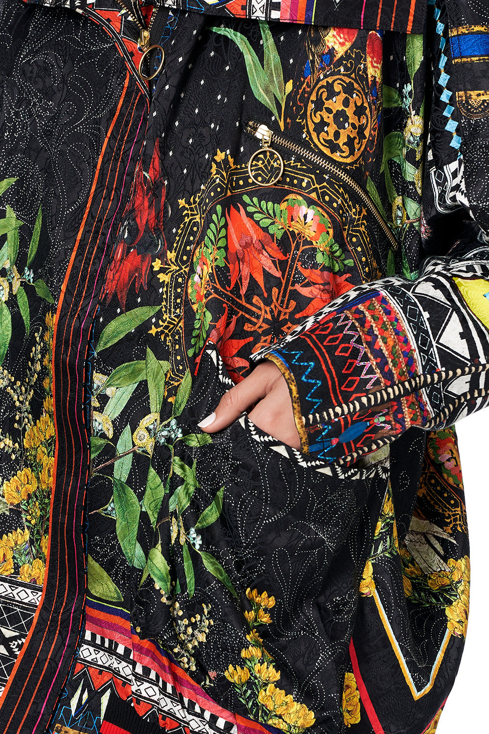 PARKA JACKET WITH RIB BLACKHEATH BETTY