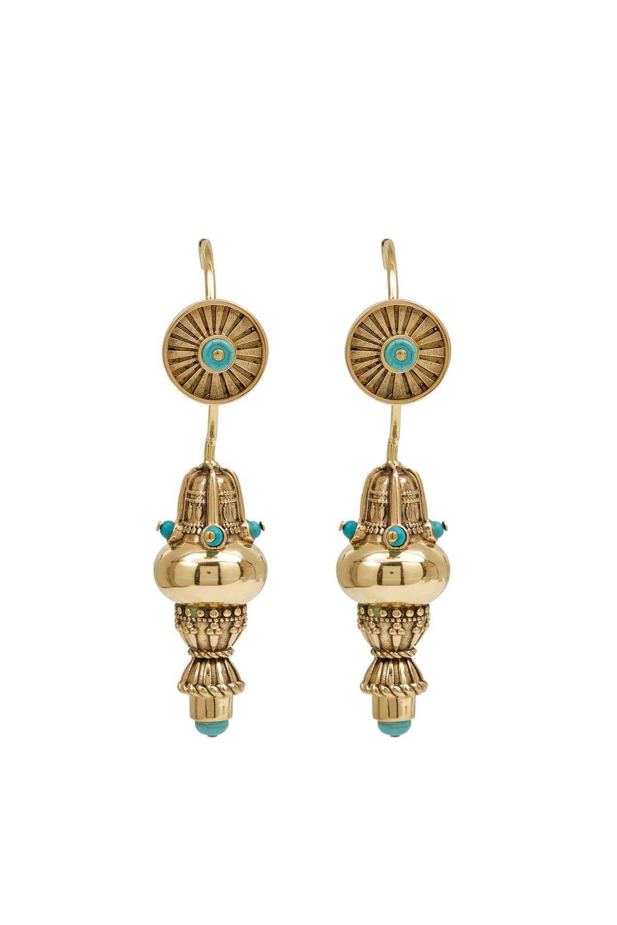 PHOENIX RISE HOOK DROP EARRING