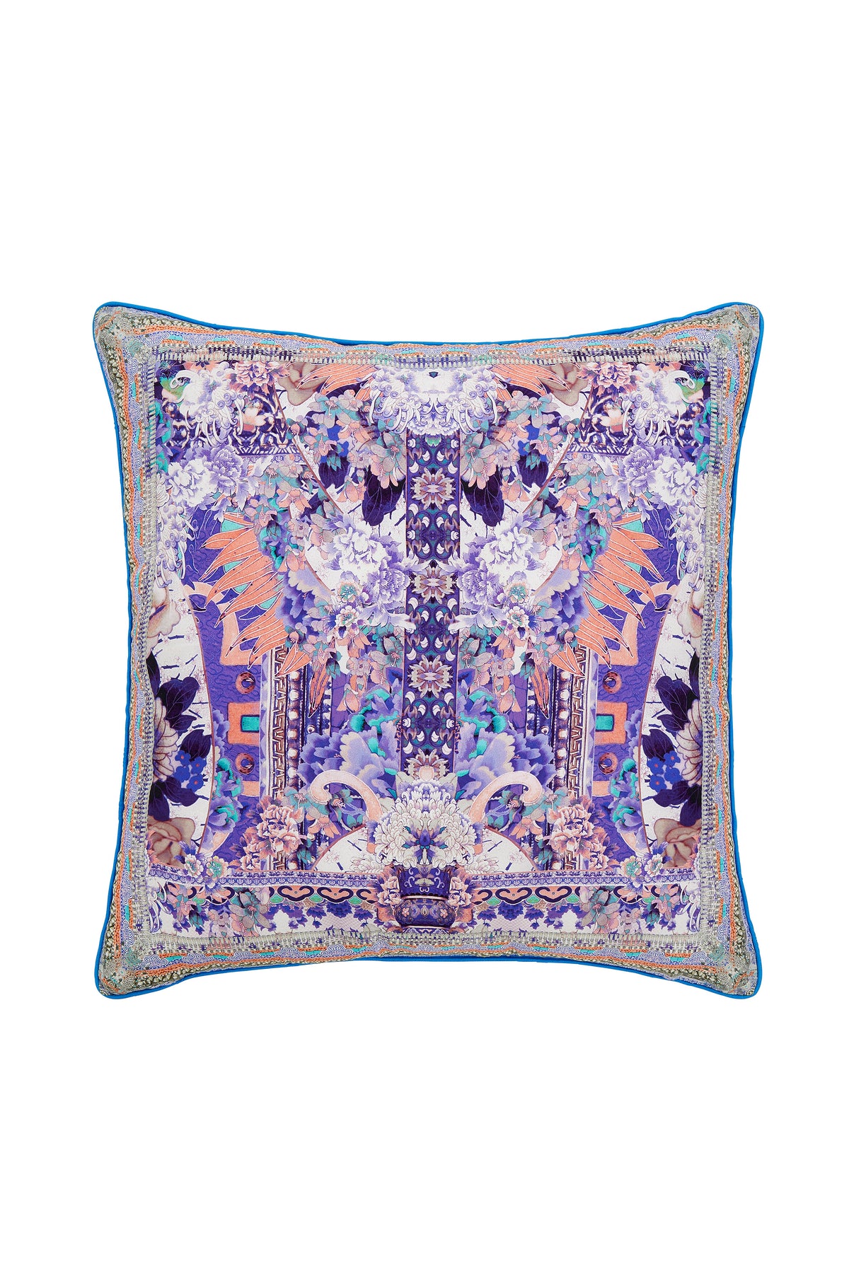 PORCELAIN PARADISE LARGE SQUARE CUSHION