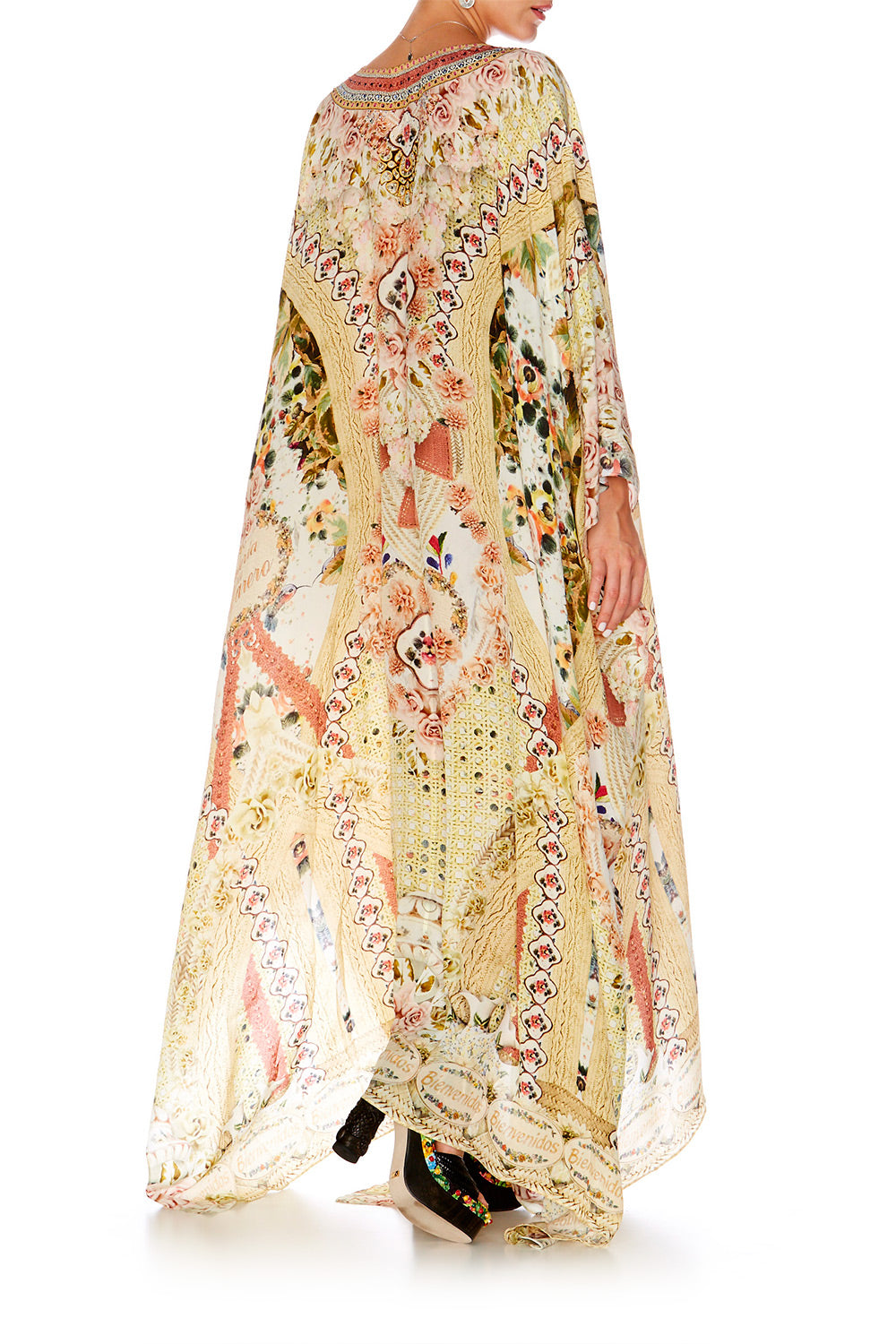 MY SUMMER LOVE SPLIT FRONT & SLEEVE KAFTAN