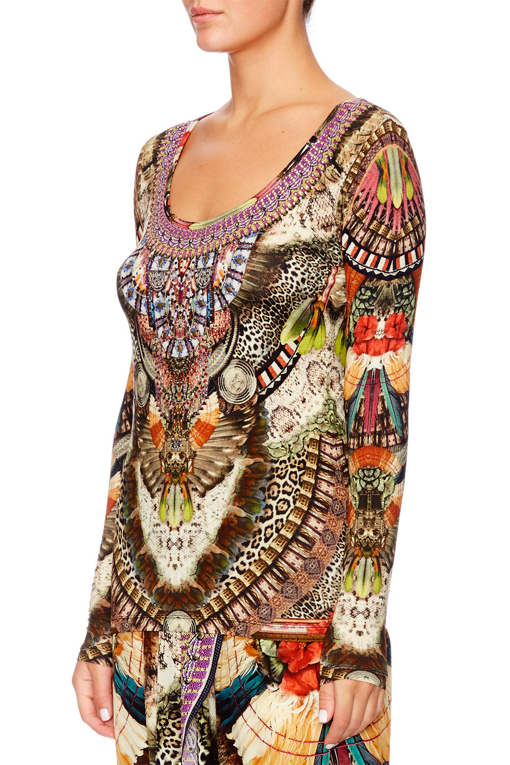 LIGHT MY FIRE LONG SLEEVE TOP