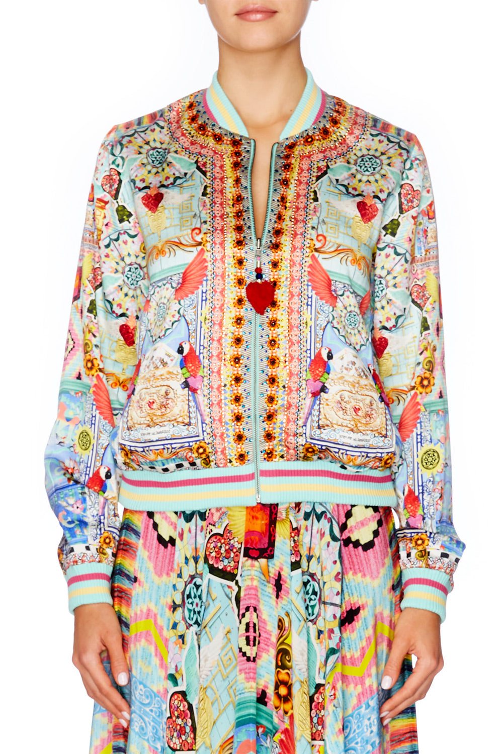 CLOSE TO MY HEART BOMBER JACKET