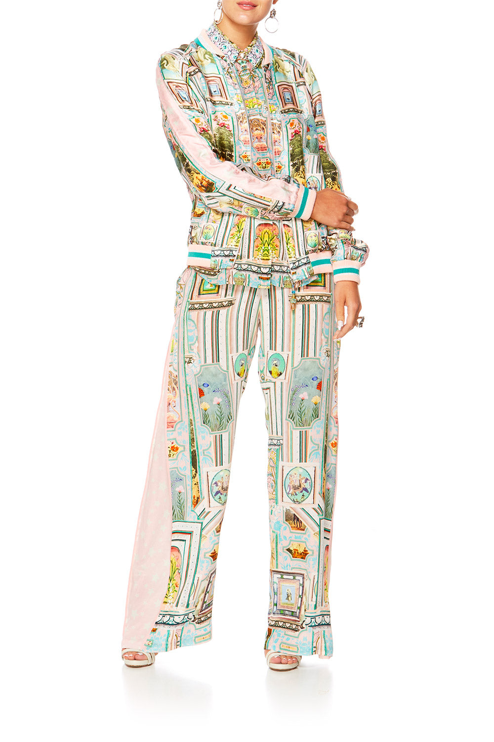 MATRIARCH MUSINGS PANTS W SIDE SPLIT