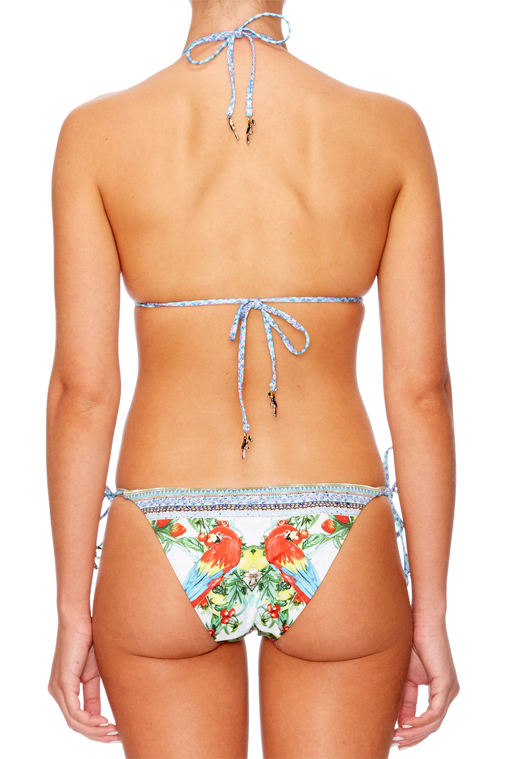 ONE FLEW OVER TRI BIKINI W BEADS SET