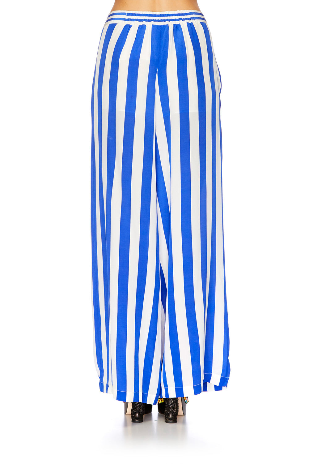 RIO RIOT PALAZZO ELASTIC WAIST TROUSER