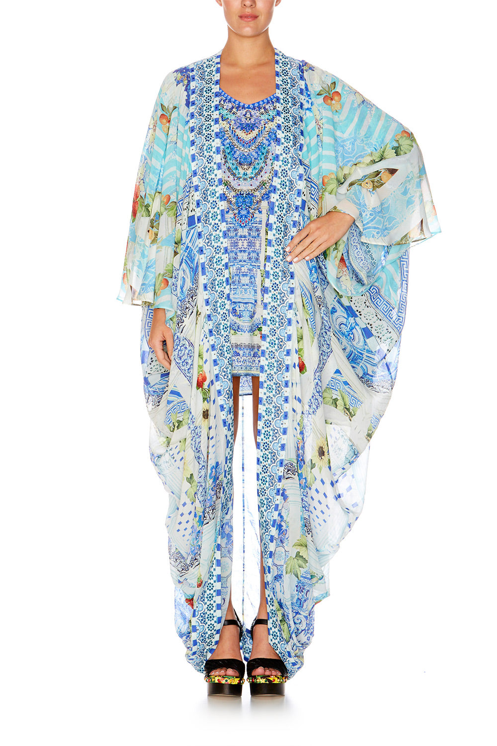 CAMILLA A NIGHT TO REMEMBER LONG CAPE