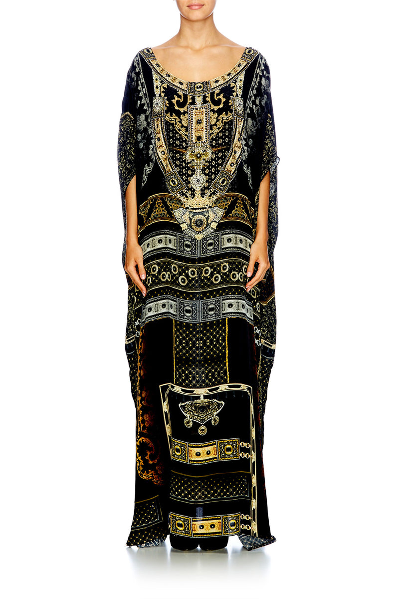 ROUND NECK KAFTAN FOR THE LOVE OF LHASA