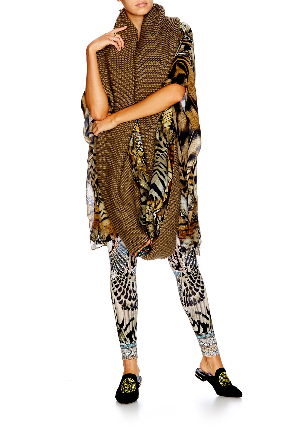 GIVEN TO THE WILD DOUBLE SIDED SCARF