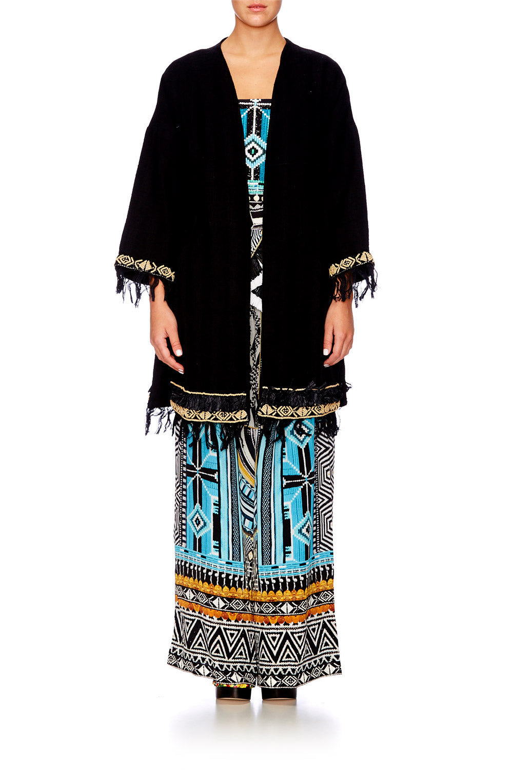 RUNAWAY READY ROLL COLLAR COAT