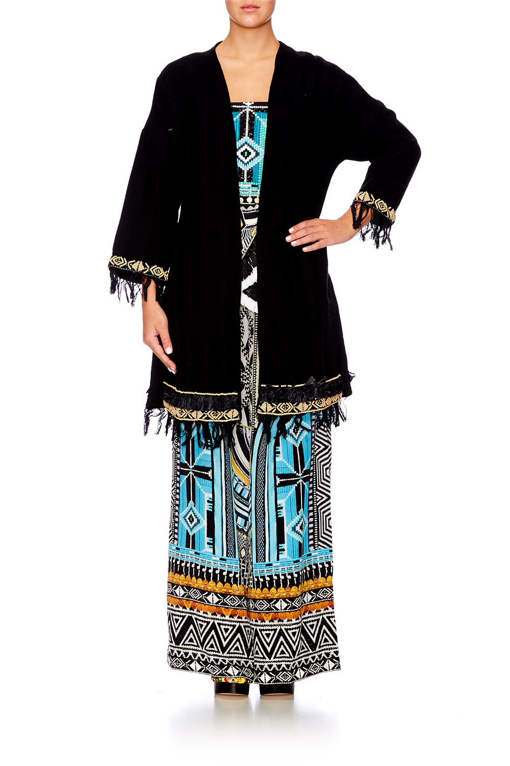 RUNAWAY READY ROLL COLLAR COAT