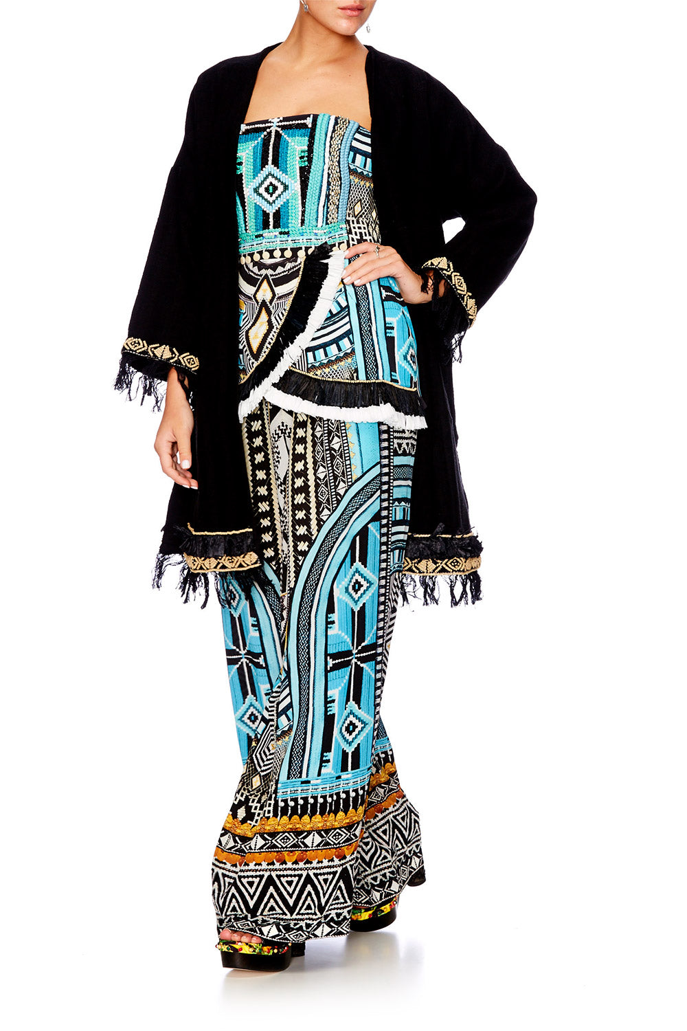 RUNAWAY READY ROLL COLLAR COAT