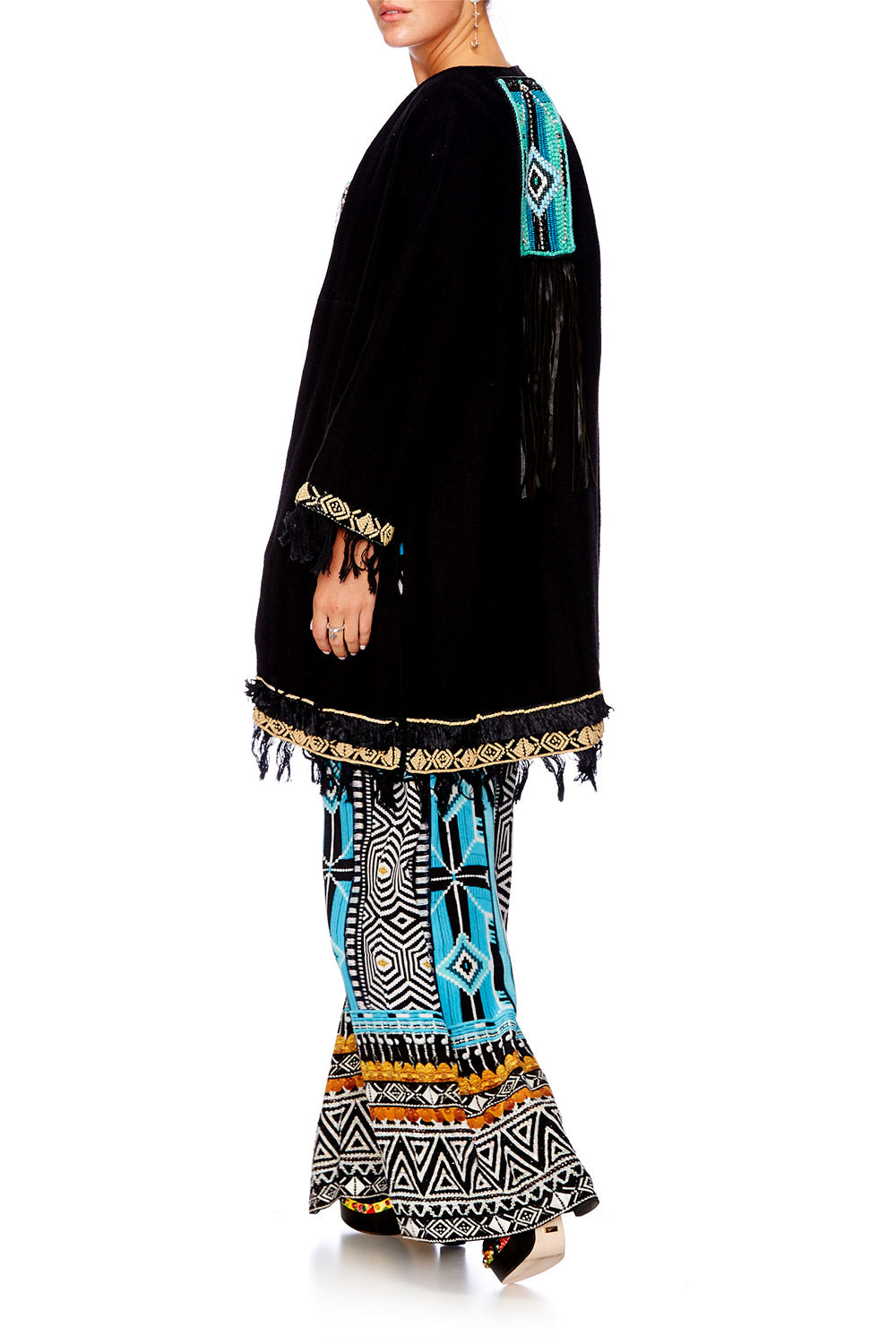 RUNAWAY READY ROLL COLLAR COAT