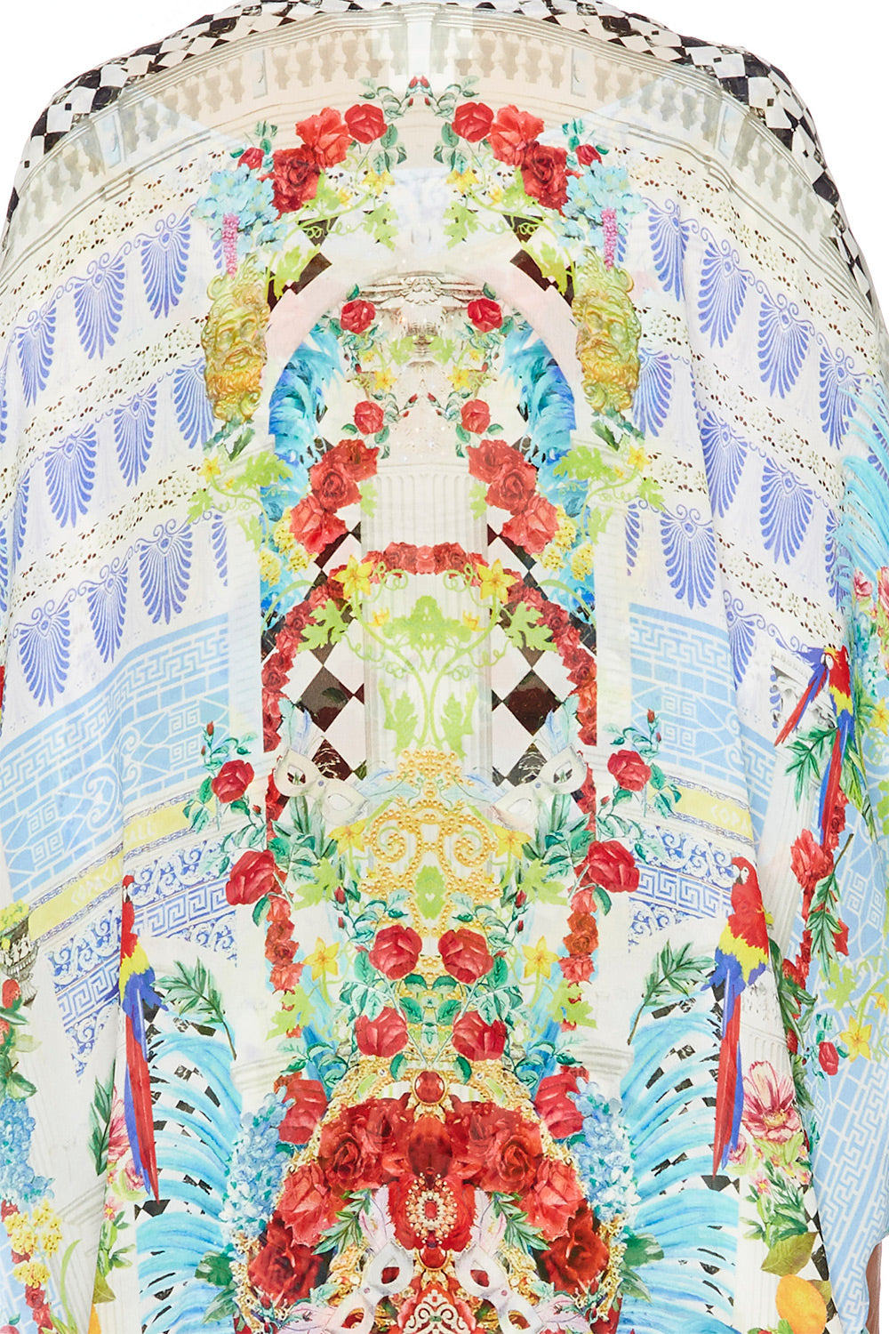 MASKING MADNESS OPEN FRONT CARDI CAPE