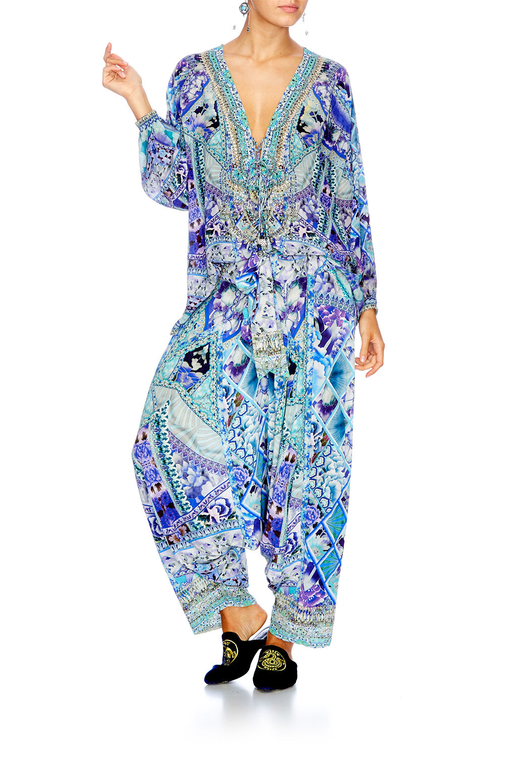 THE BLUE MARKET HAREM PANTS