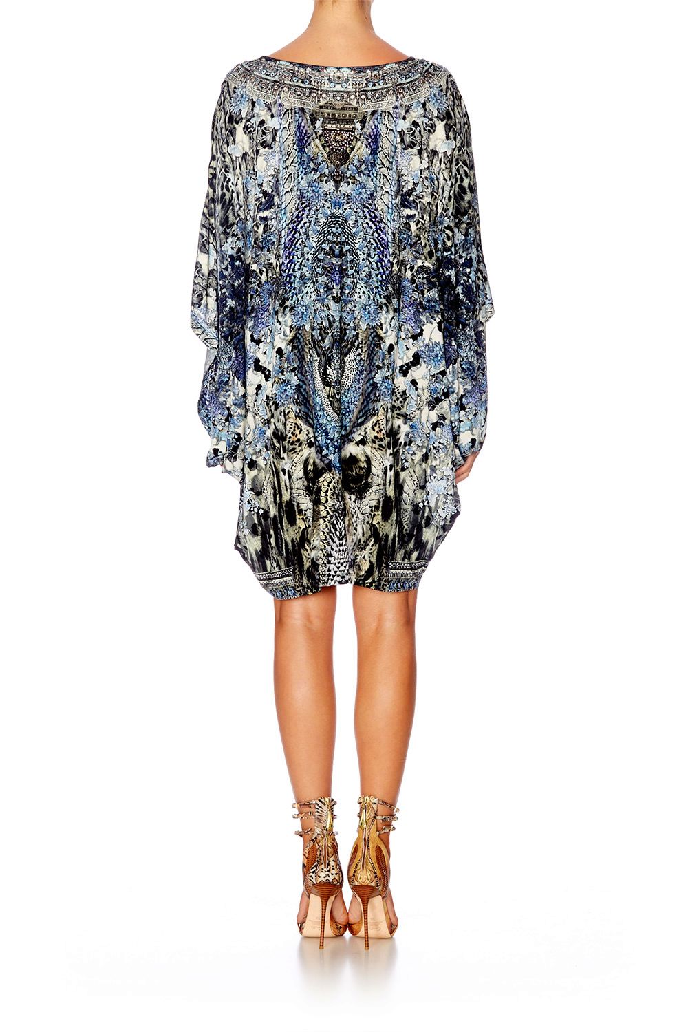 HUSH HUSH BAT SLEEVE DRESS