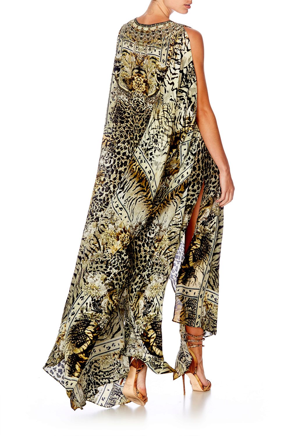 SPIRIT ANIMAL SPLIT FRONT & SLEEVE KAFTAN