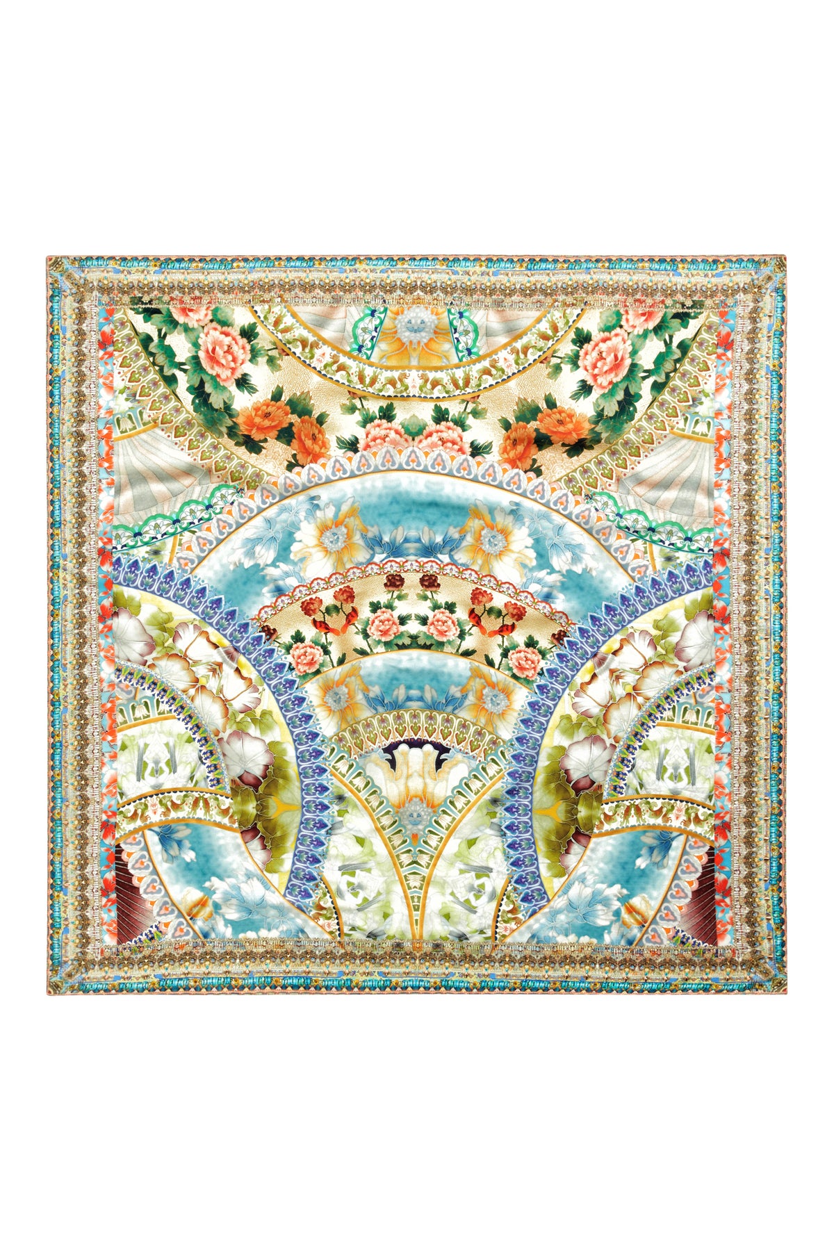 SIGN OF PEACE LARGE SQUARE SCARF