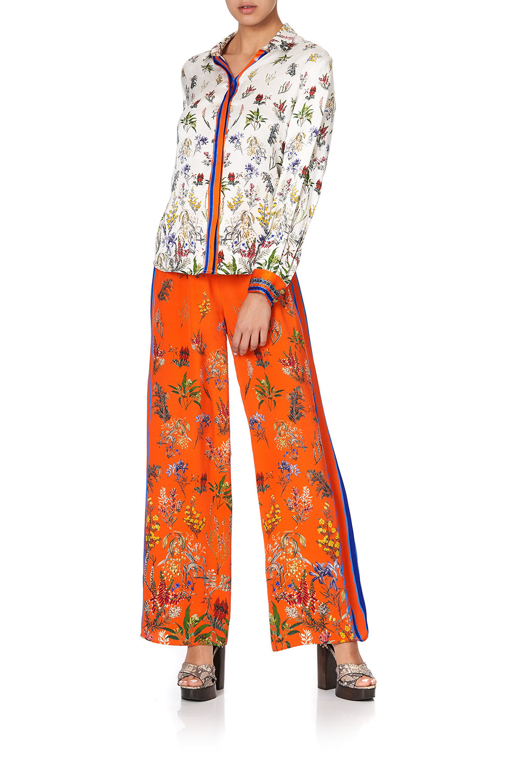 SLIM FIT LONG SLEEVE SHIRT GONE COAST