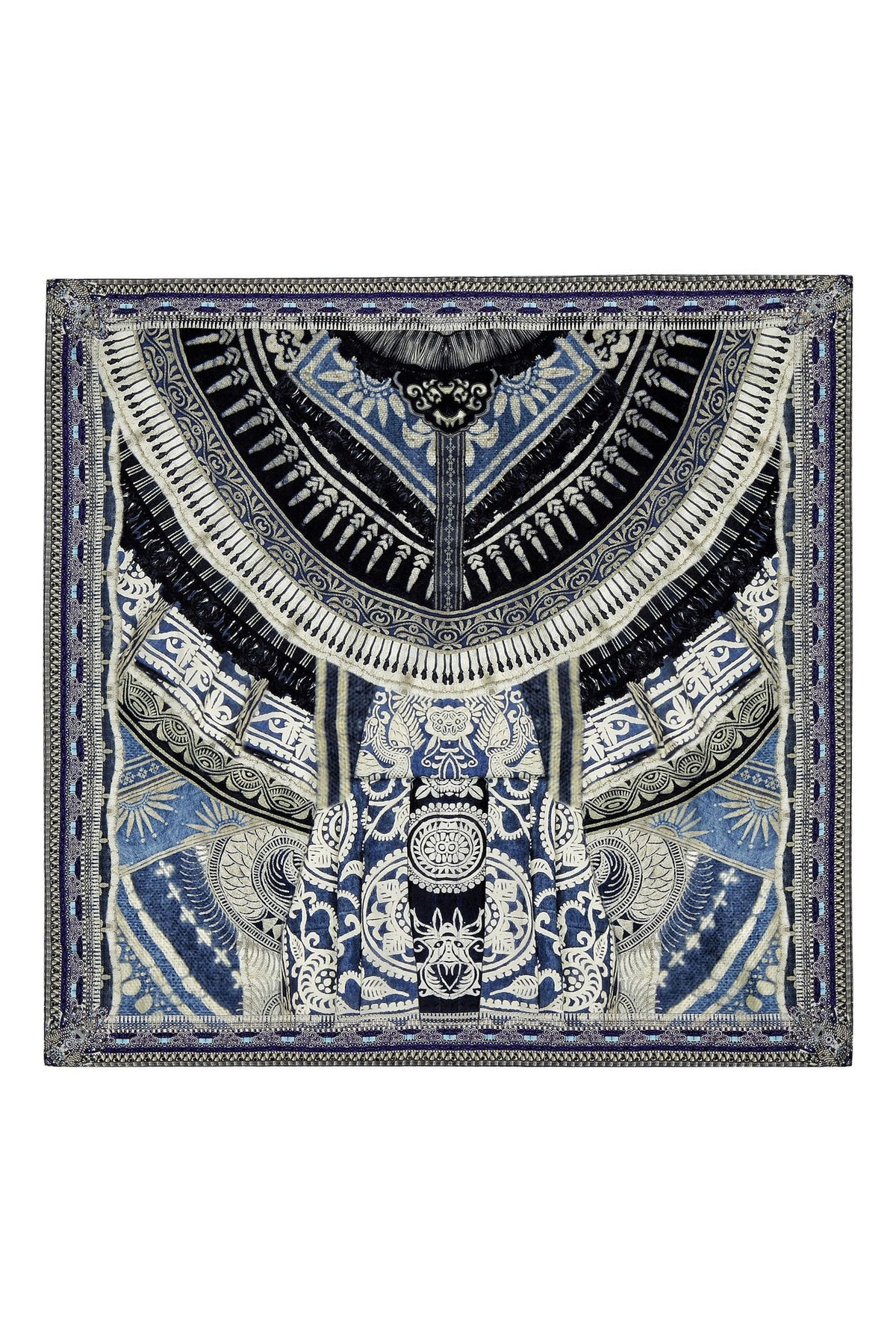 TALES OF BATIK LARGE SQUARE SCARF