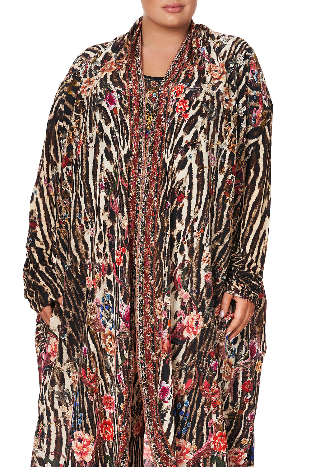 LONG CASUAL JACKET WITH POCKETS LIV A LITTLE