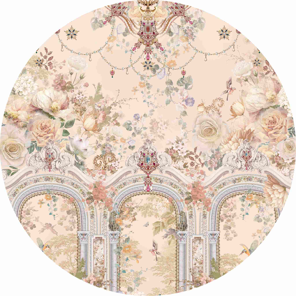 Adorned In Antiquity Print Collection | Floral Yellow Kaftan | CAMILLA ...
