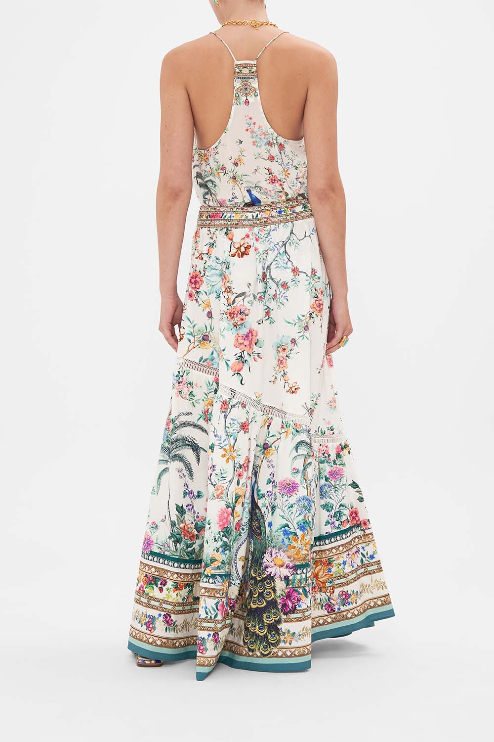 SKIRT WITH SHAPED SEAM A CERAMIC GARDEN