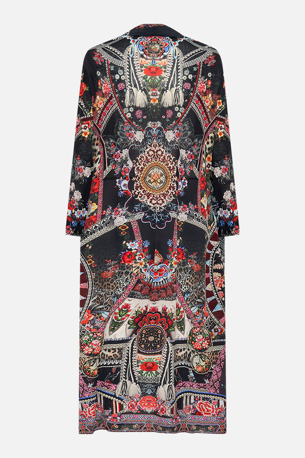 CAMILLA long coat in Volendam Dolls print