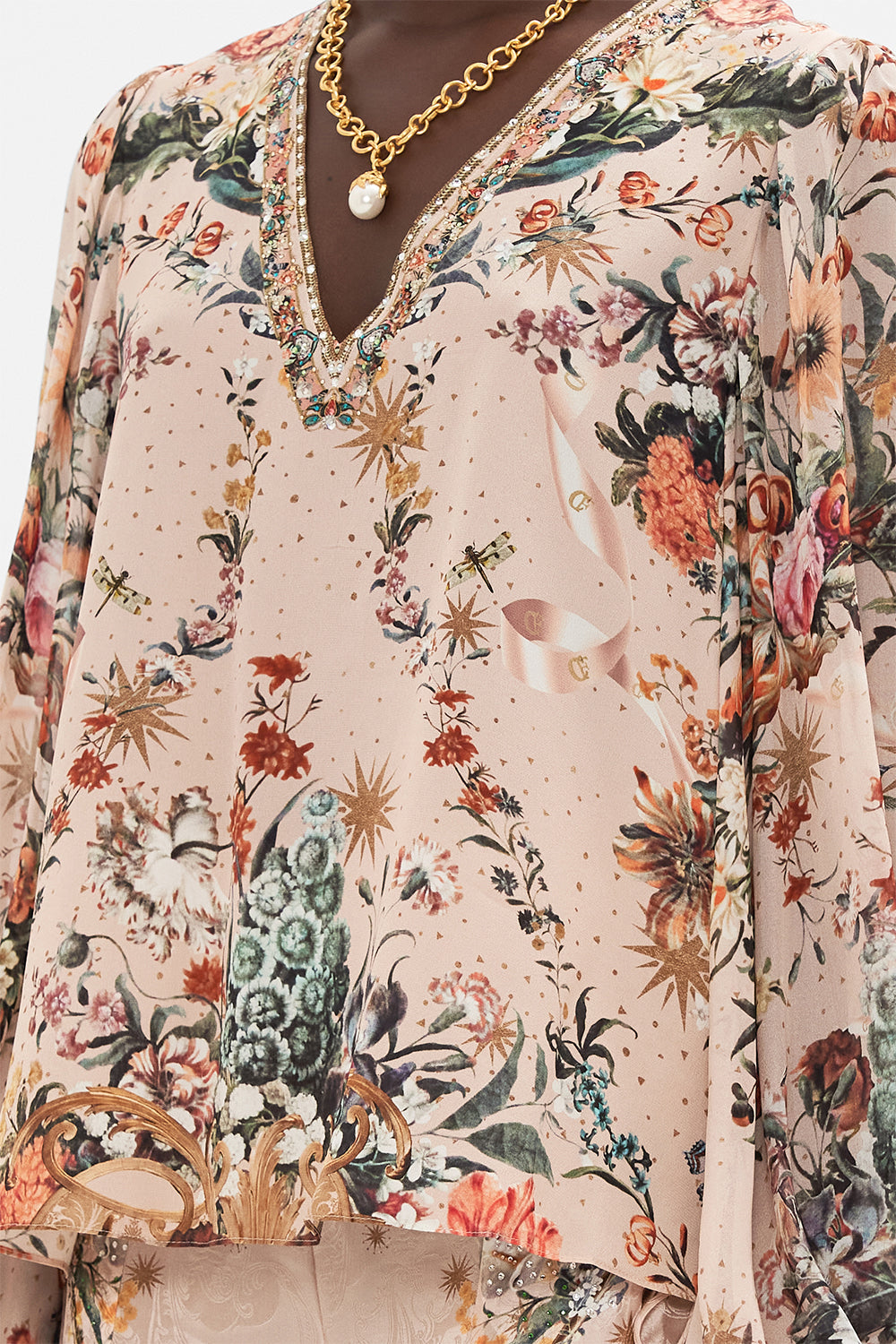 FEATHER JACKET ROSE GARDEN REVOLUTION