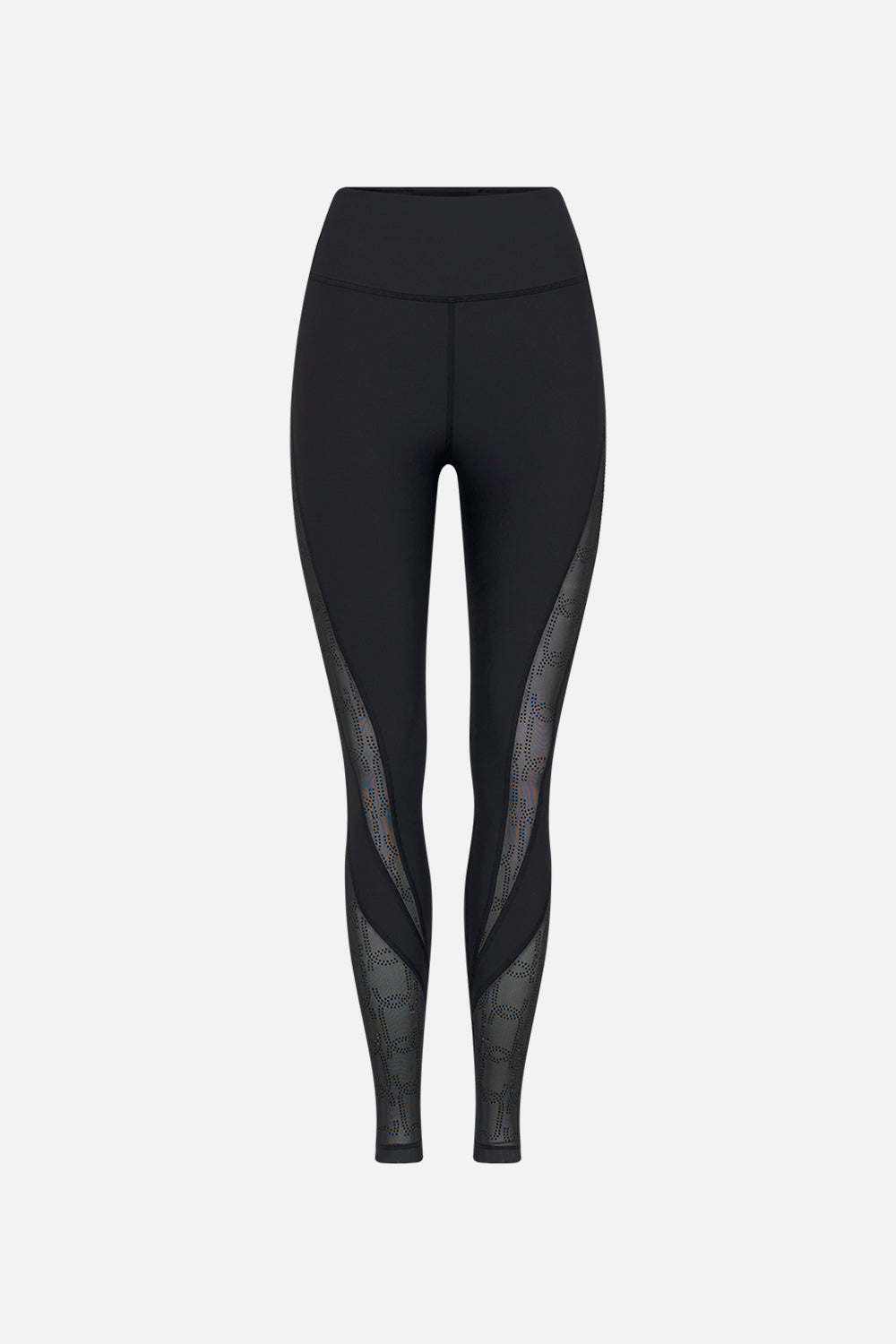 CAMILLA black mesh leggings 