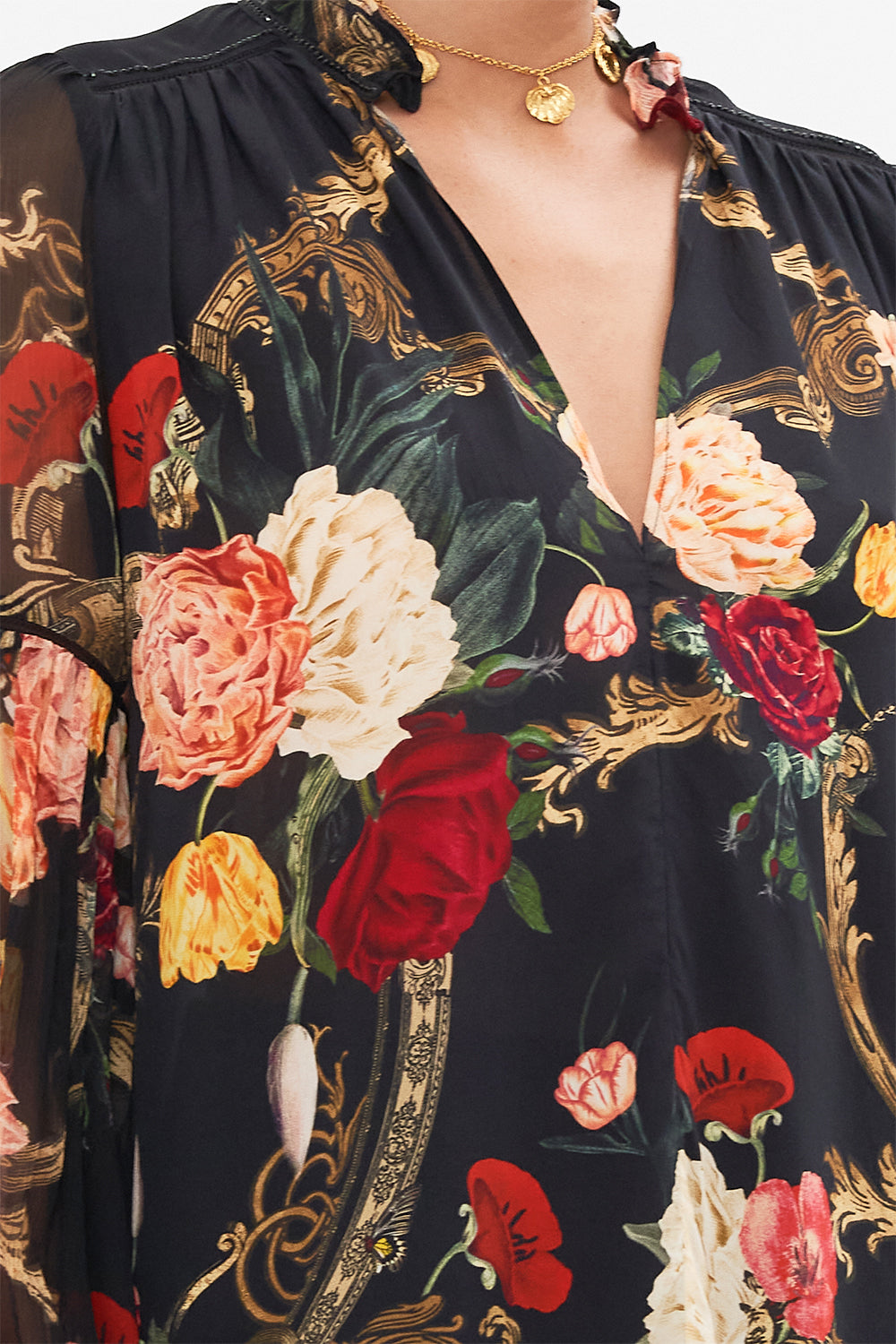 Camilla blouse - mole main image 0