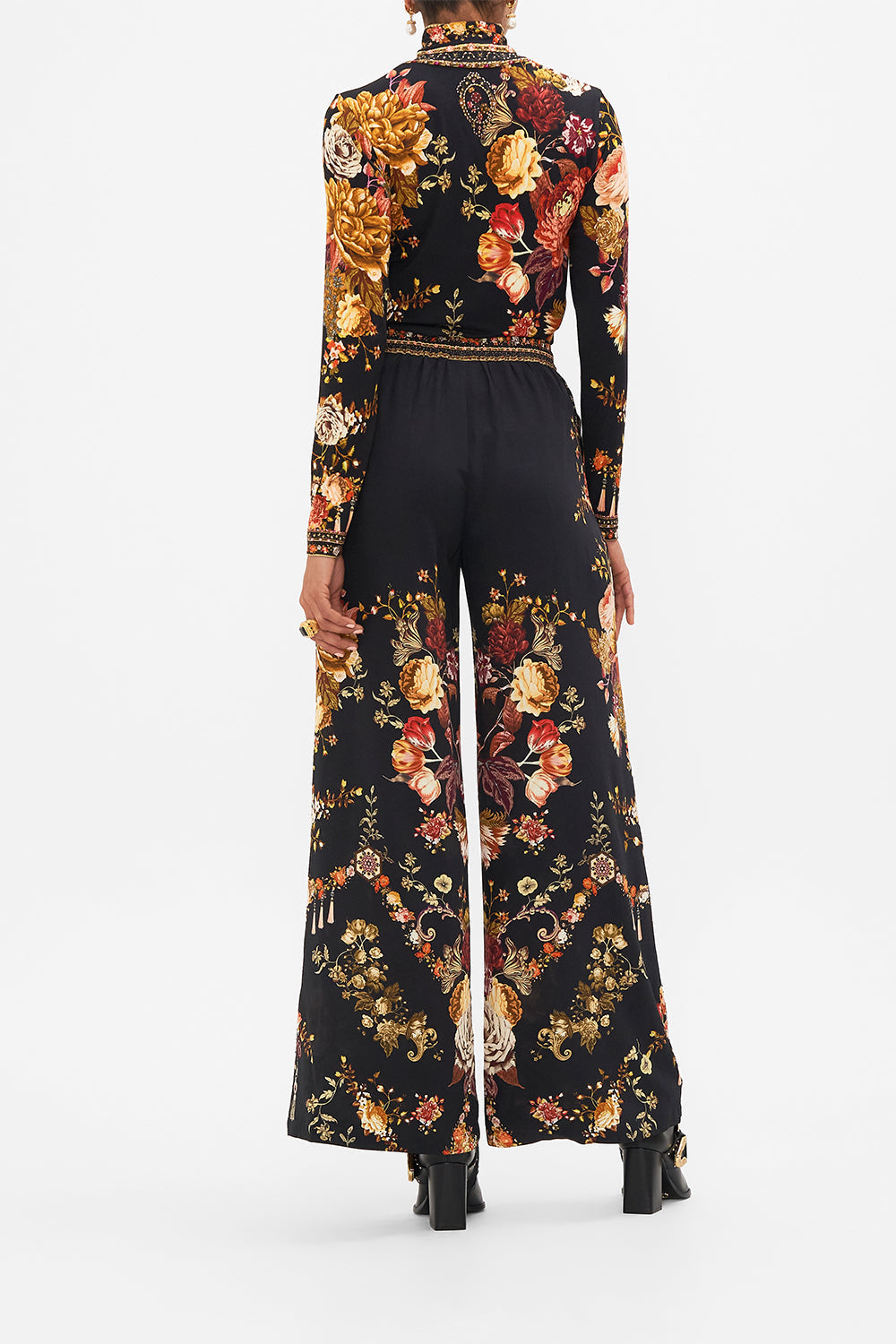 CAMILLA Floral Lounge Pant in Stitched in Time