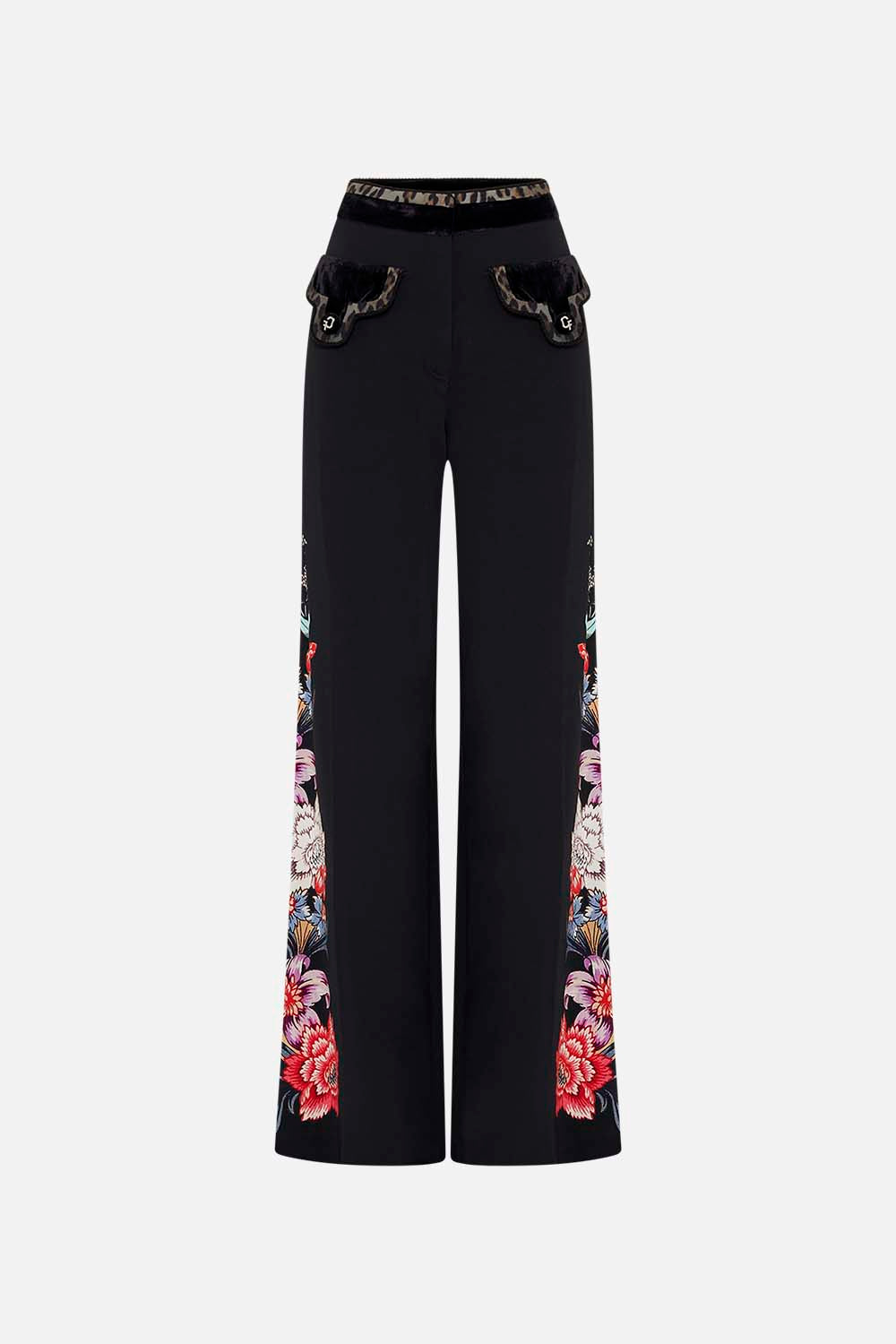 CAMILLA flared pant in Volendam Dolls print
