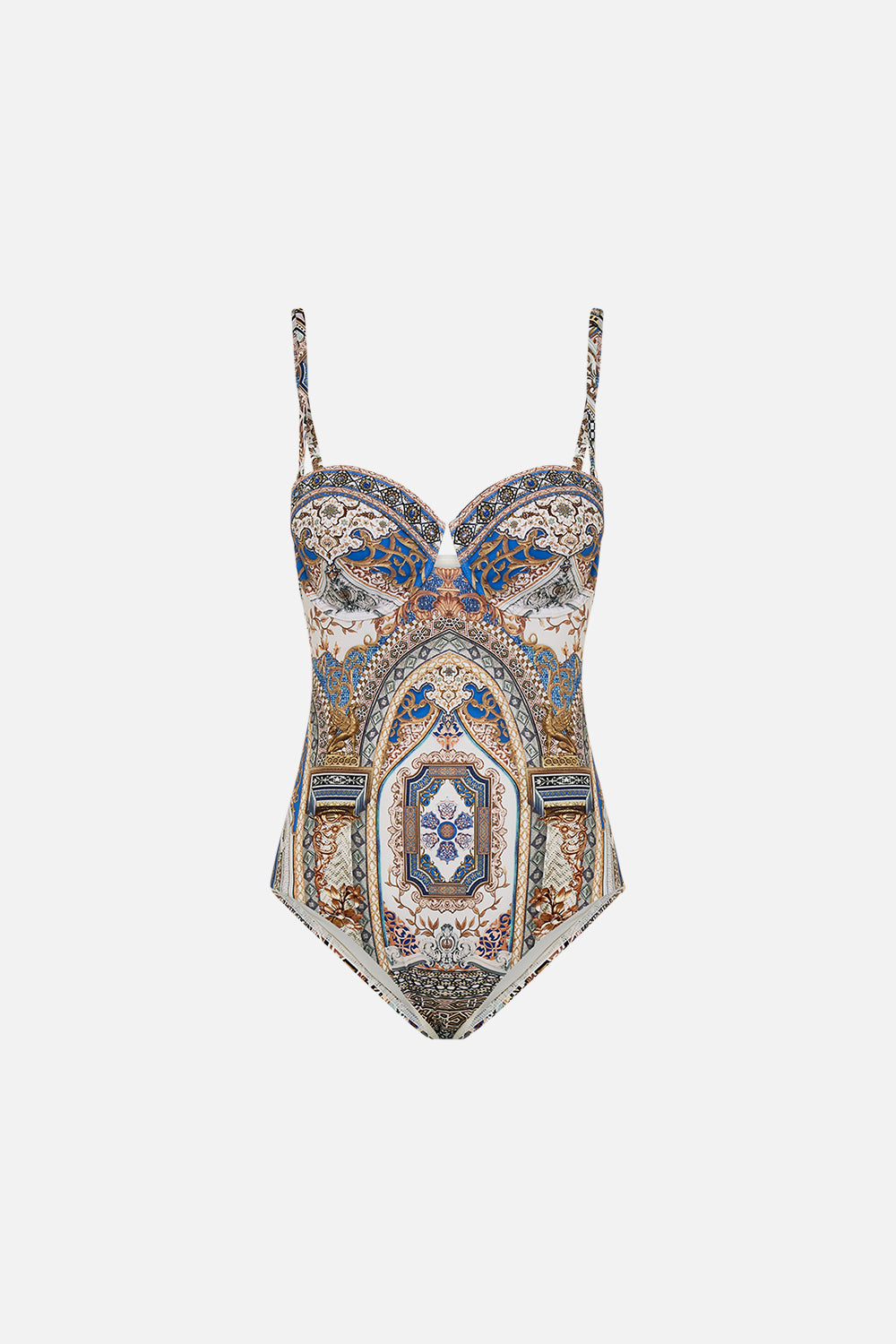 CAMILLA Underwire Cup One Piece in Make Me Your Mosaic Print