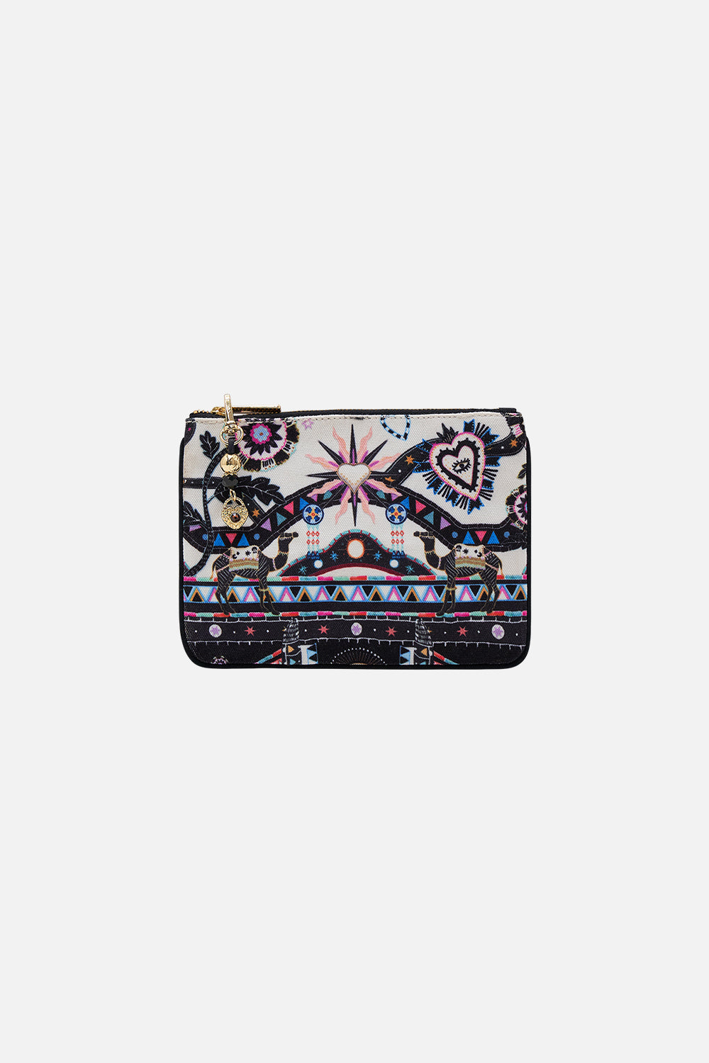 CAMILLA Coin And Phone Purse in Nubian Wonderland print
