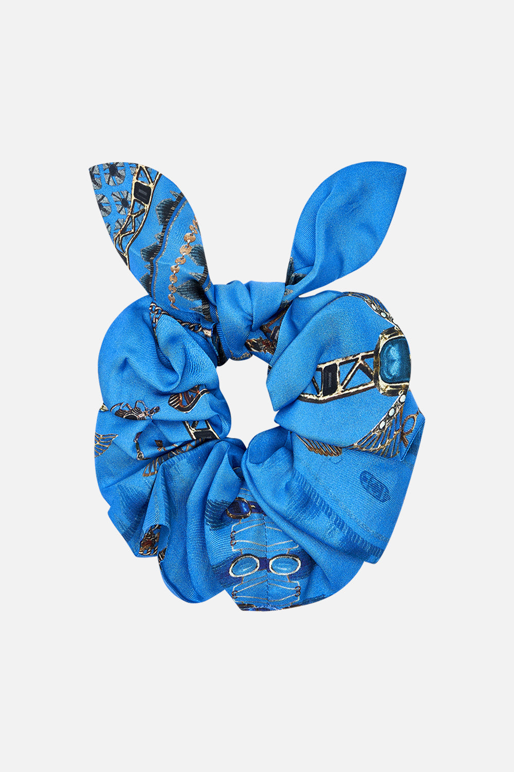 CAMILLA Scrunchie in Archival Revival print