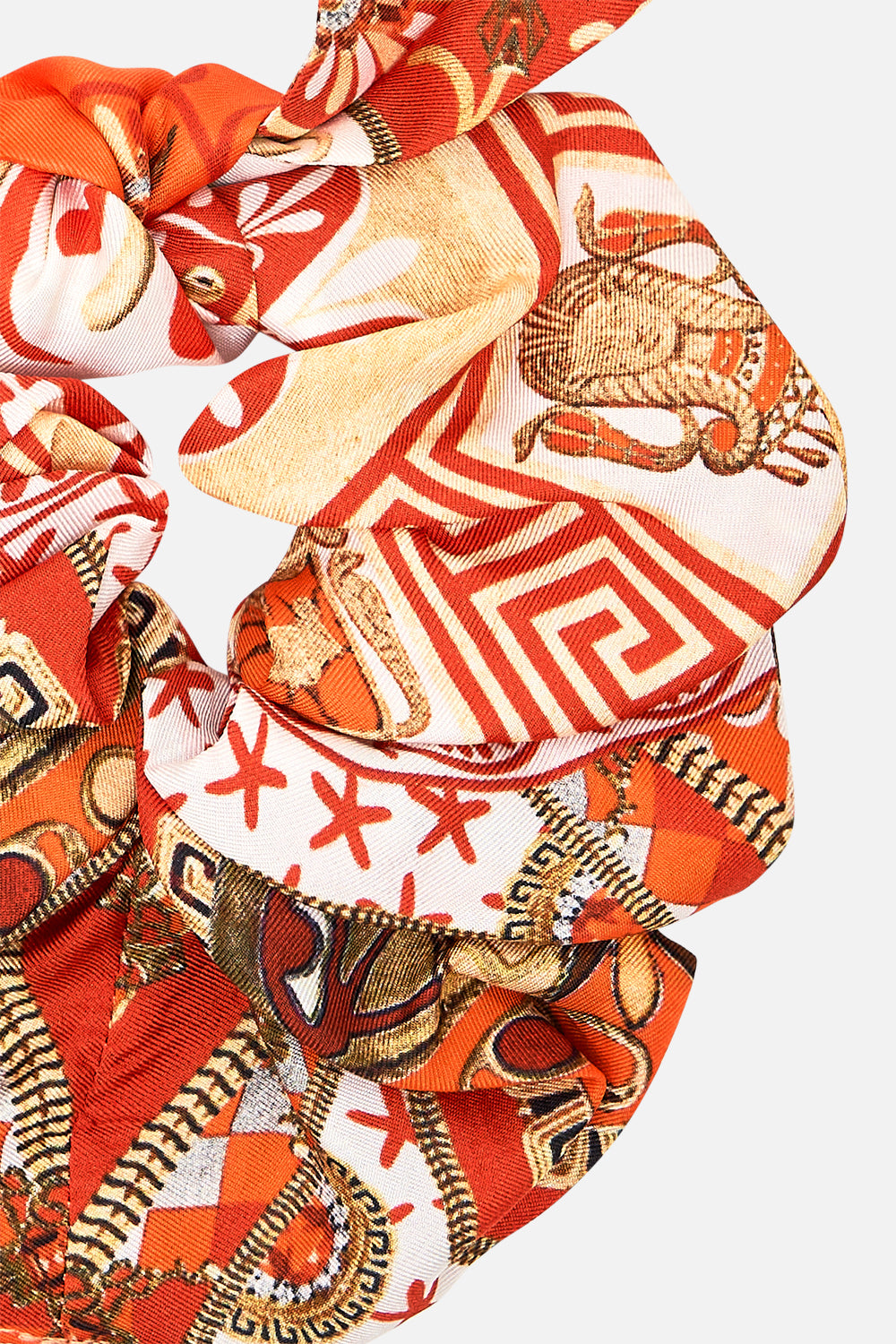 CAMILLA Scrunchie in The Obelisk Gate Print.